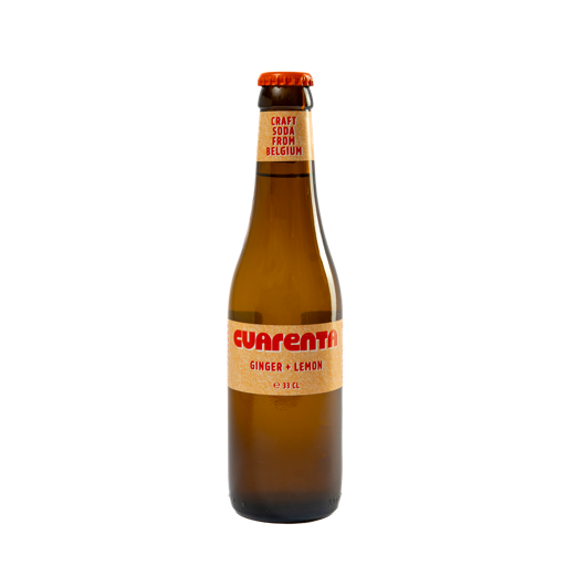 Cuarenta Ginger Lemon 24x33cl